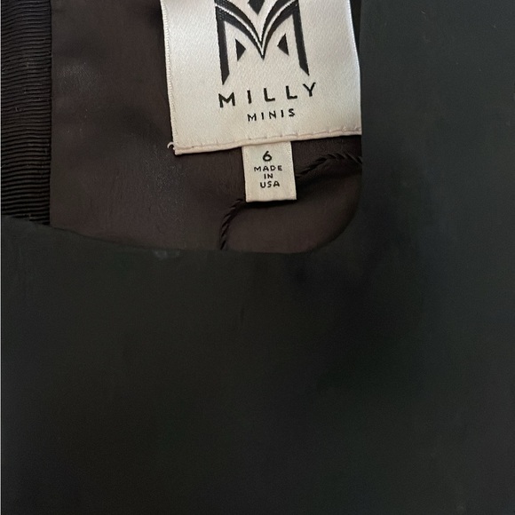 Milly Minis Black and Blue Layered Fringe Dress - Picture 7 of 10